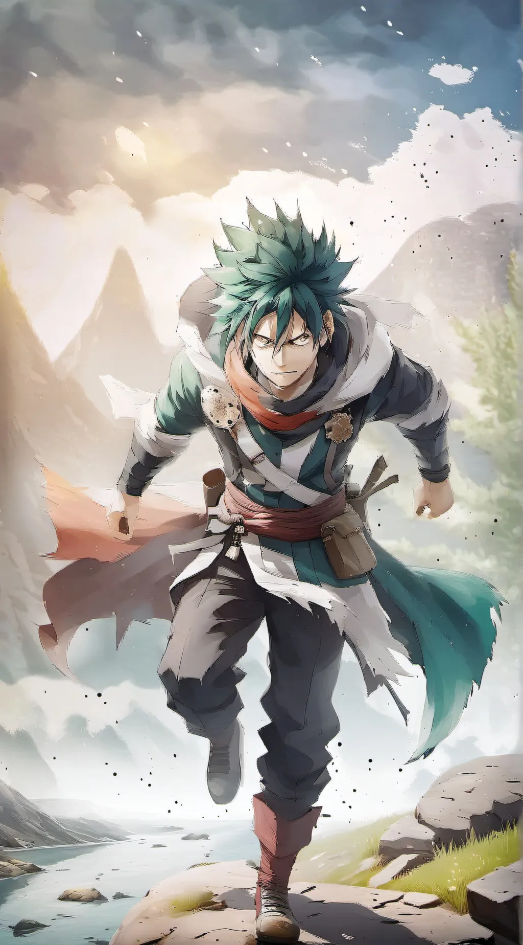 ai character: MHA pick me background