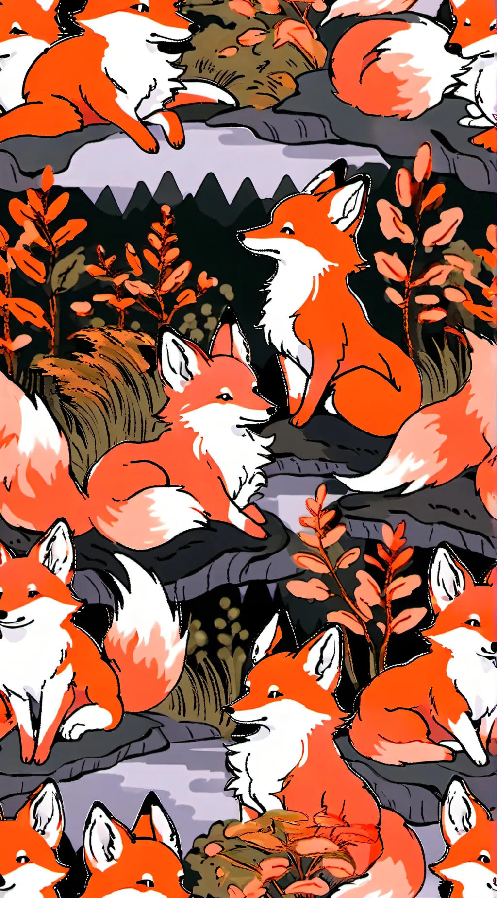 ai character: Fox clan background