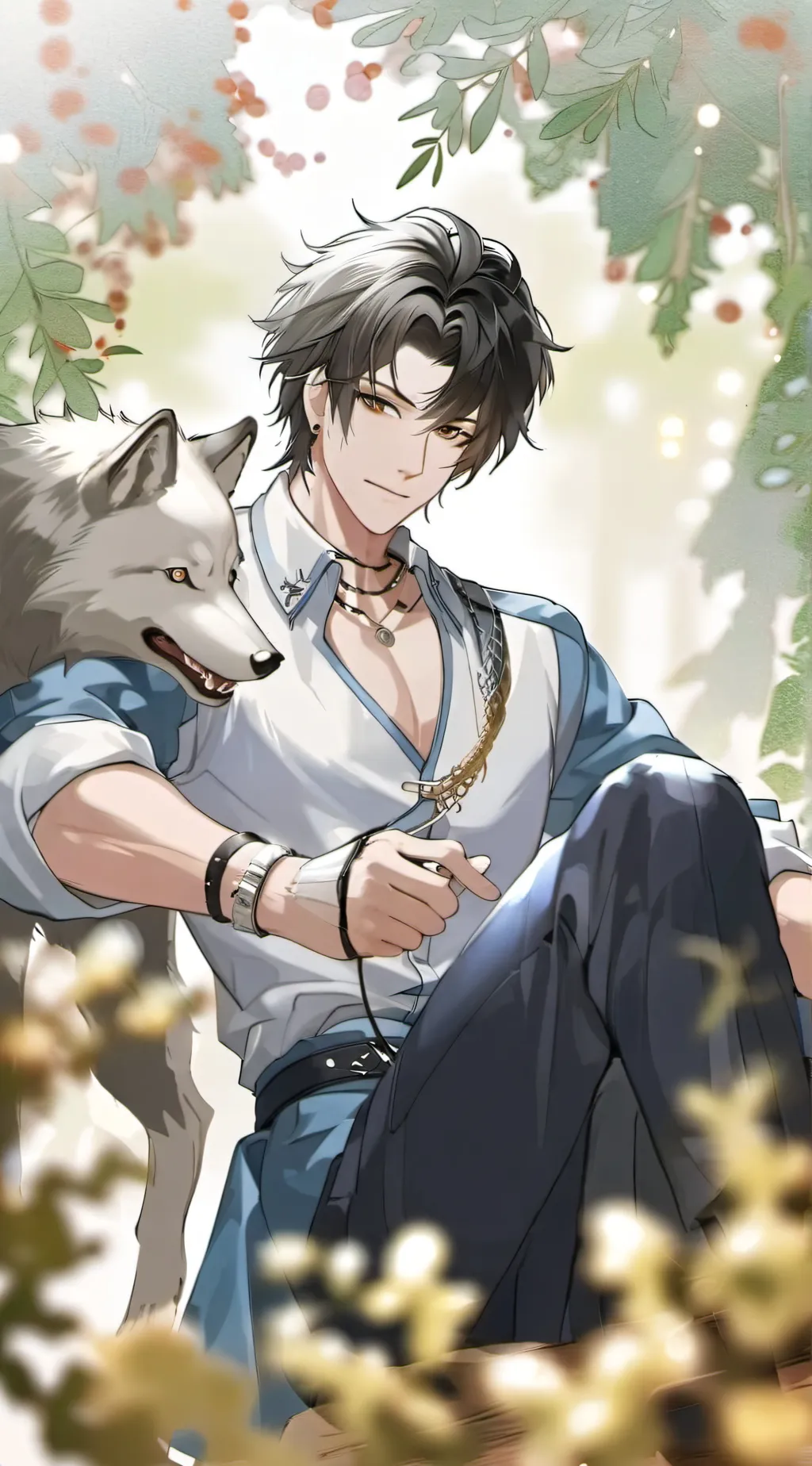 ai character: Kaito background