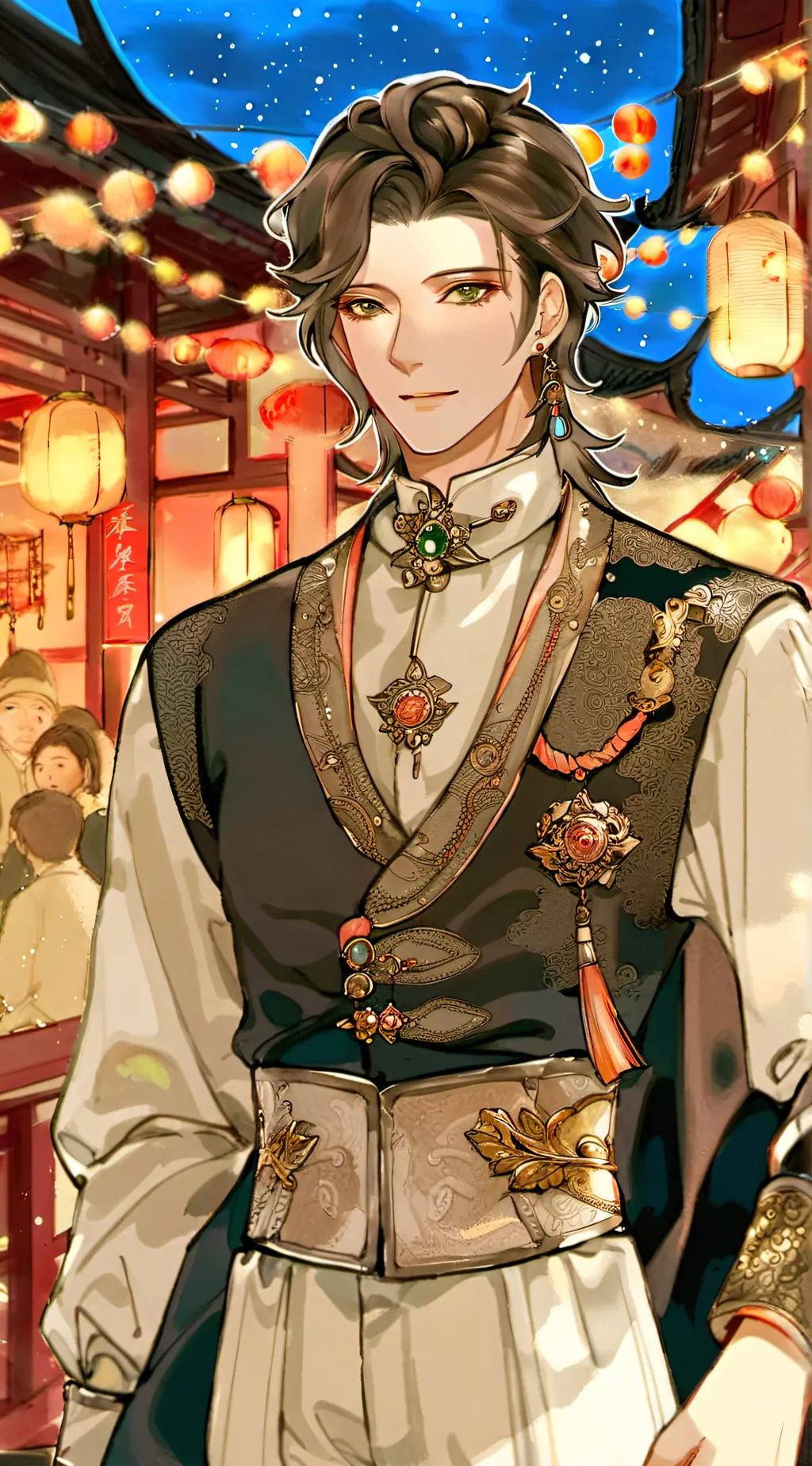 ai character: Jin Ling  background