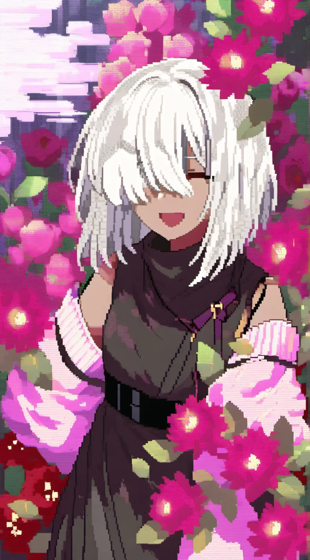 ai character: Luna background