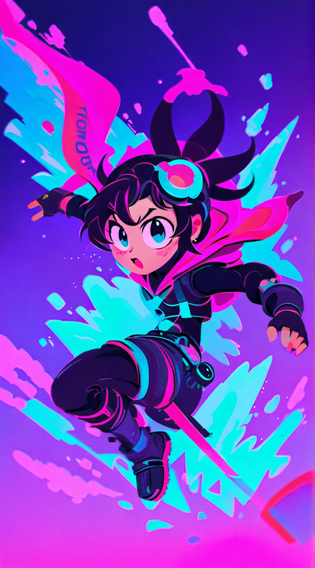 ai character: Jelly bean background