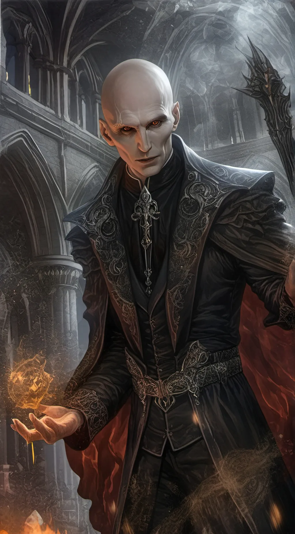 ai character: harry potter background