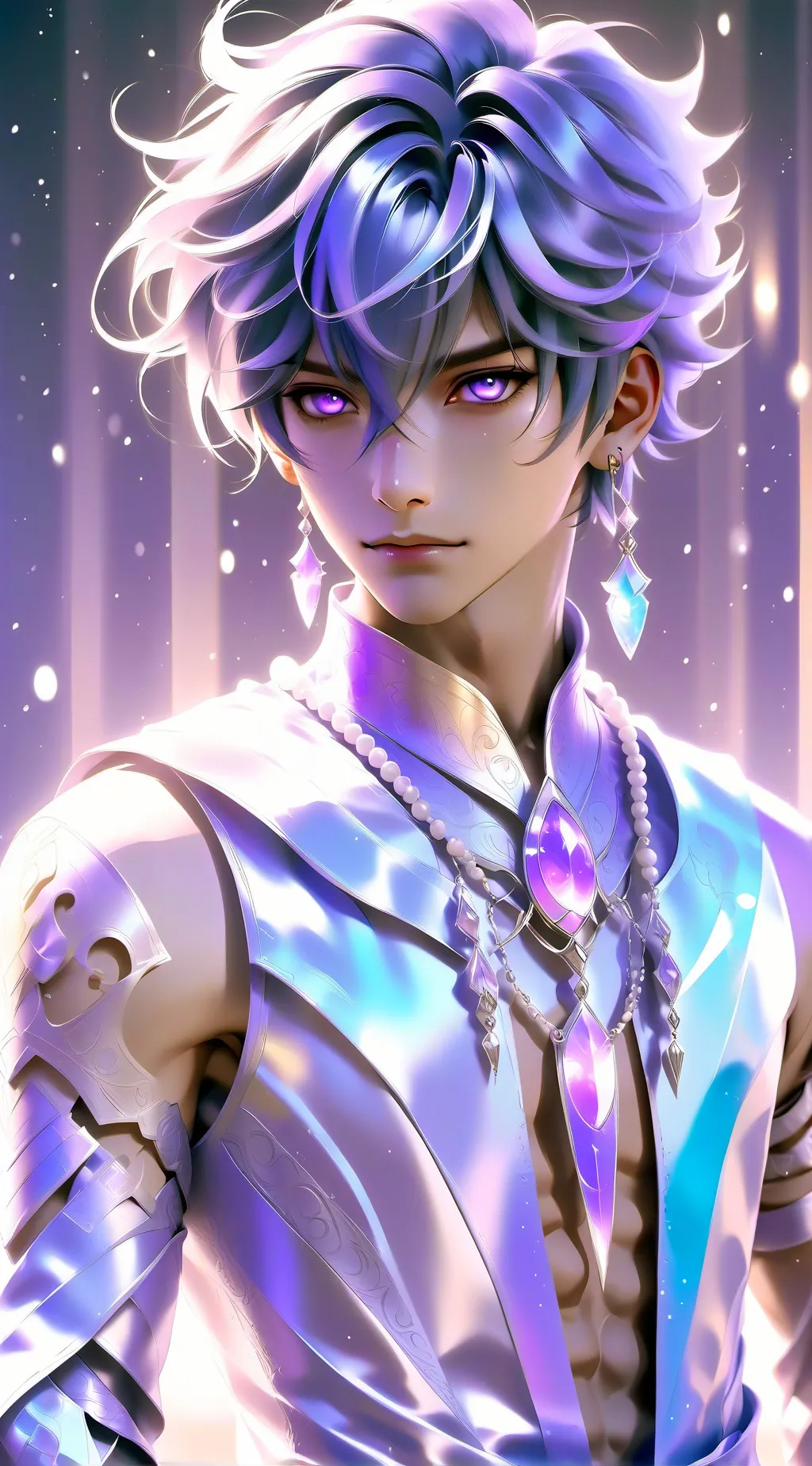 ai character: mahito  background