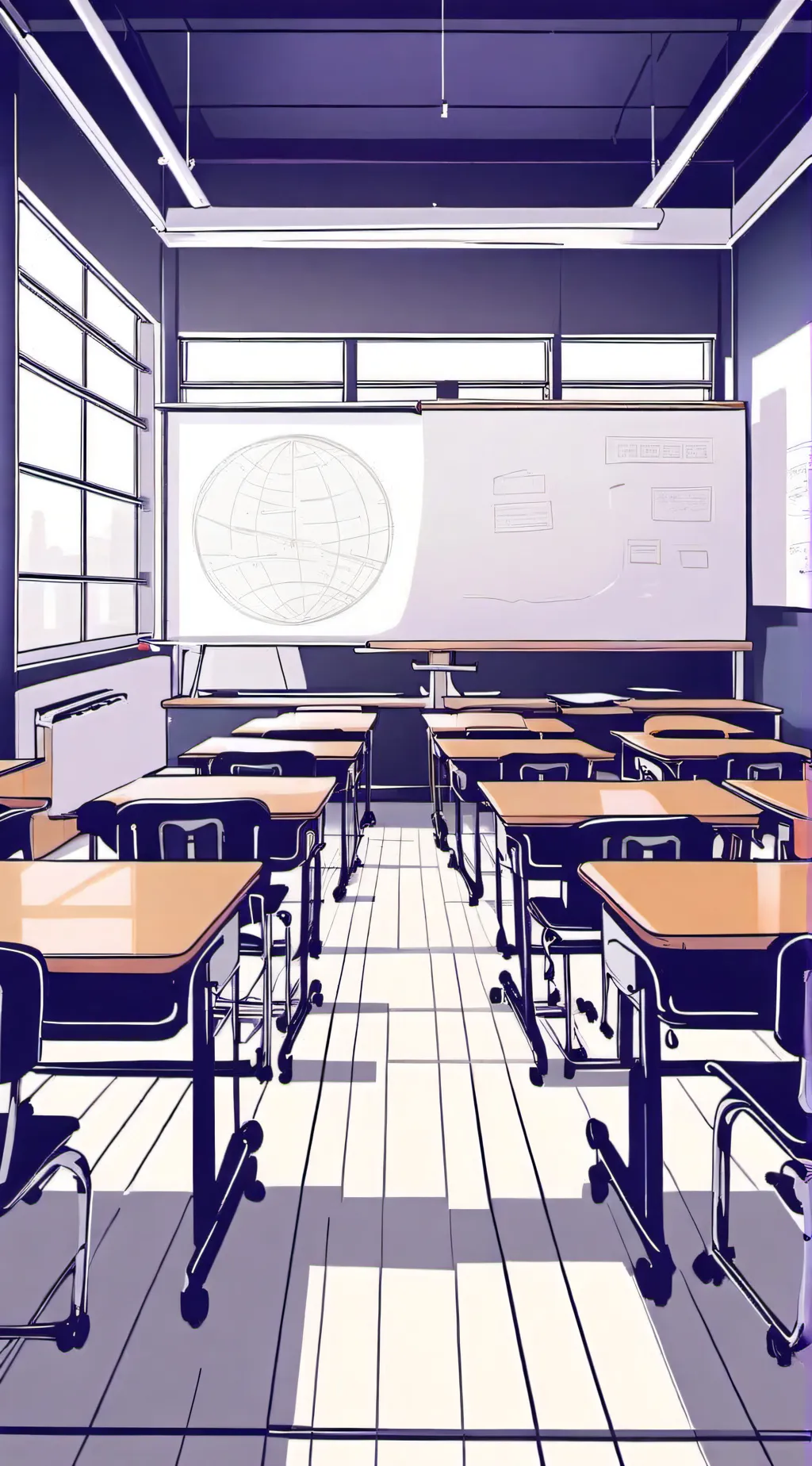 ai character: Class 1-A background
