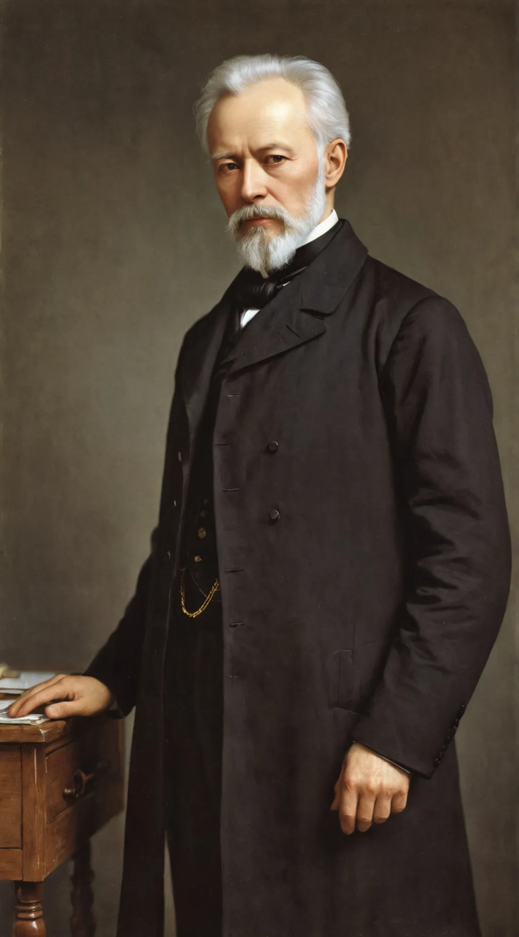 ai character: Pyotr Tchaikovsky background