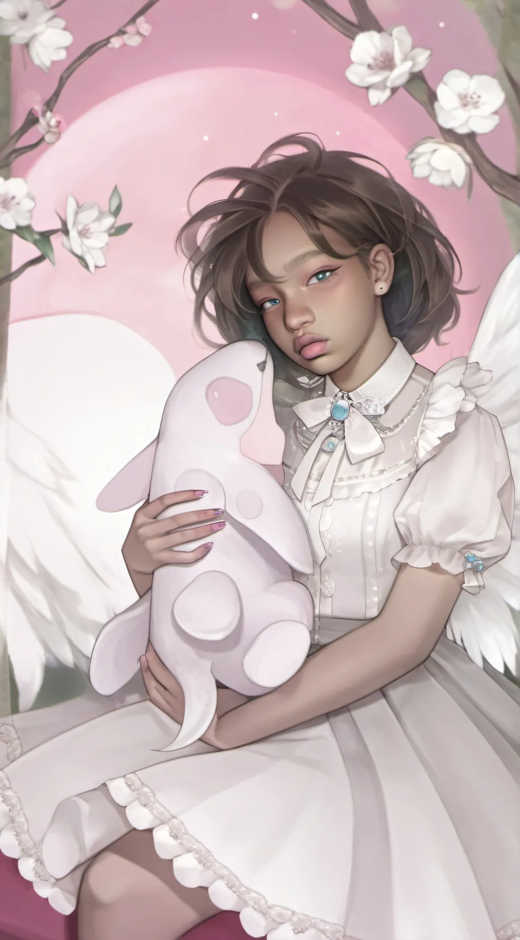 ai character: Demetria background