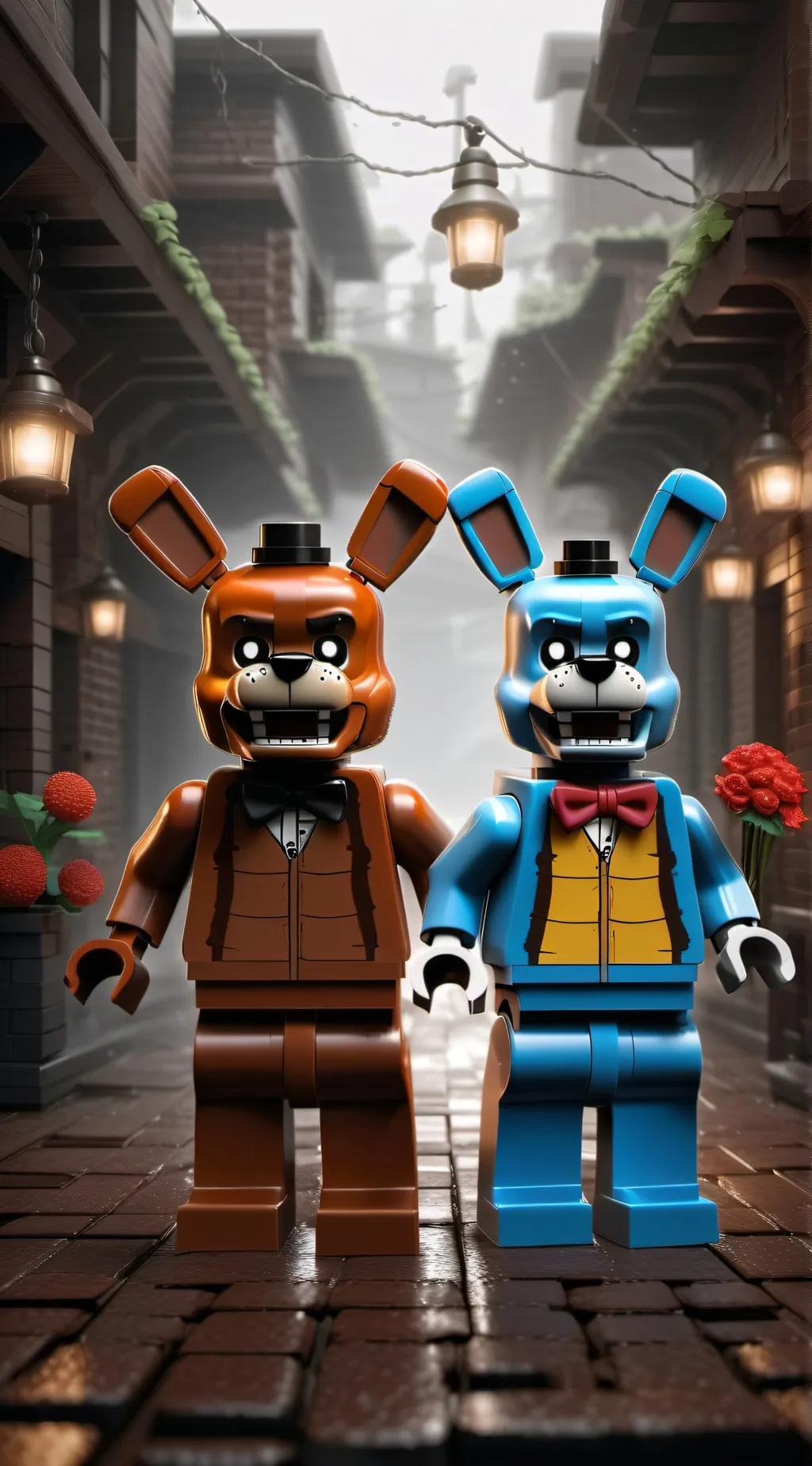 ai character: fnaf  background