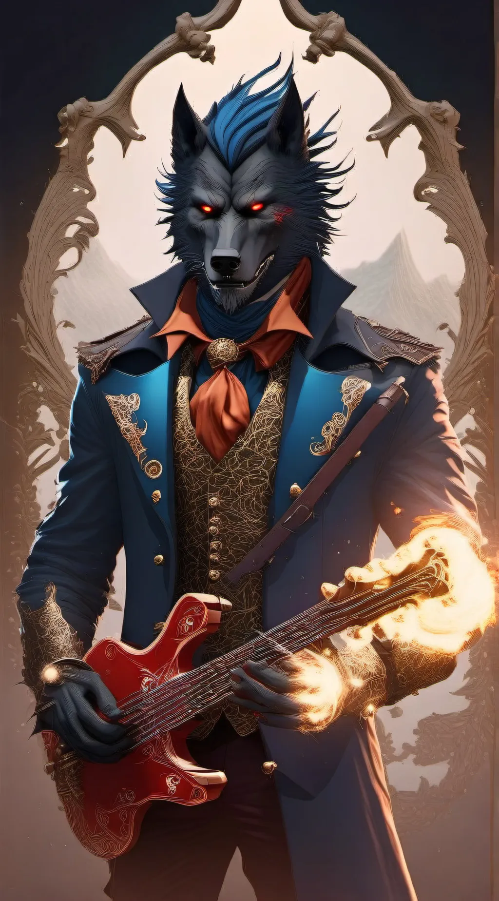 ai character: Aki background