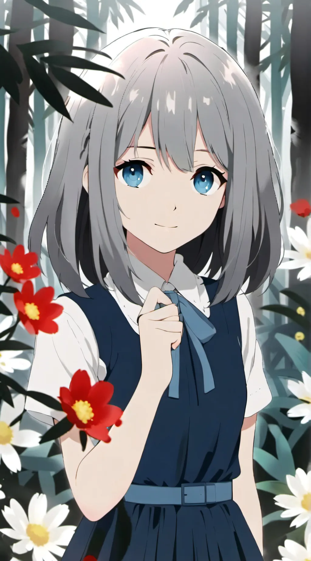 ai character: the girl crew background