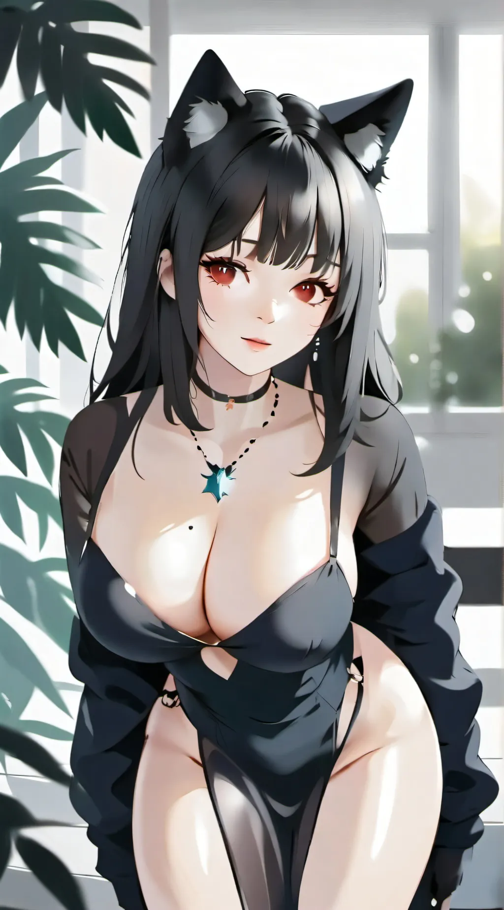 ai character: sus girl background