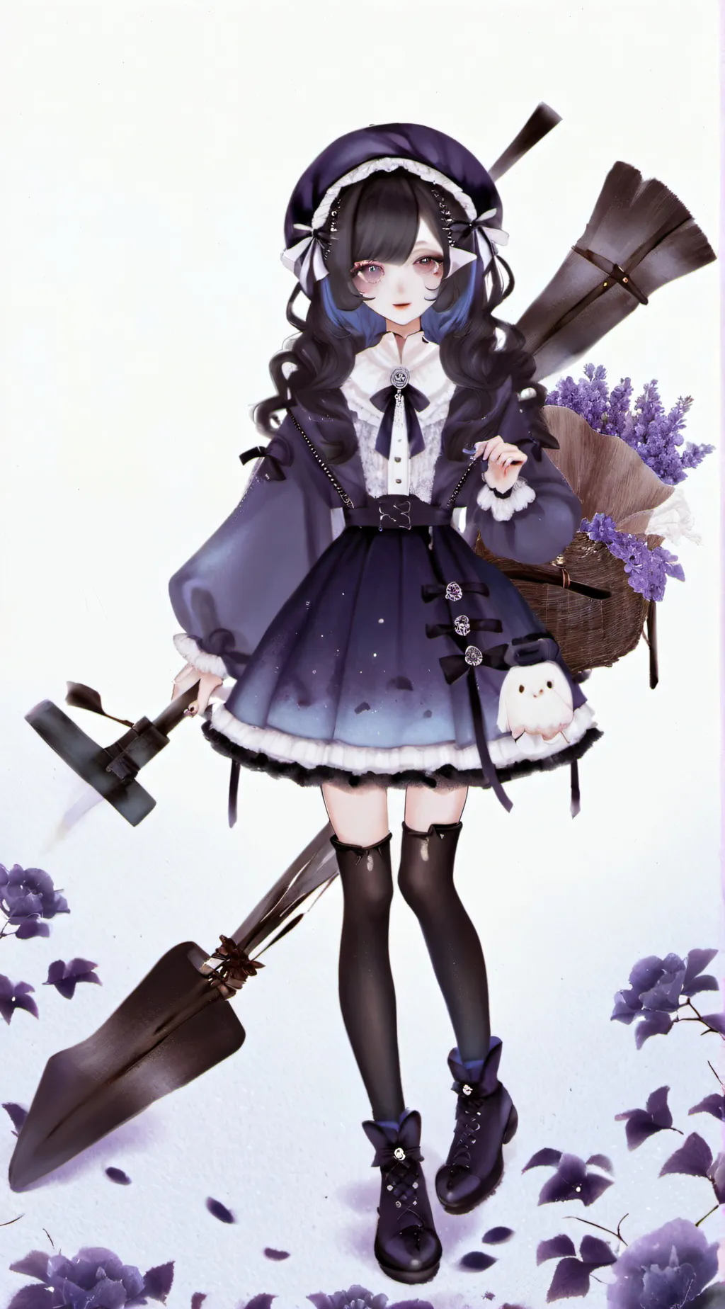 ai character: Милена  background