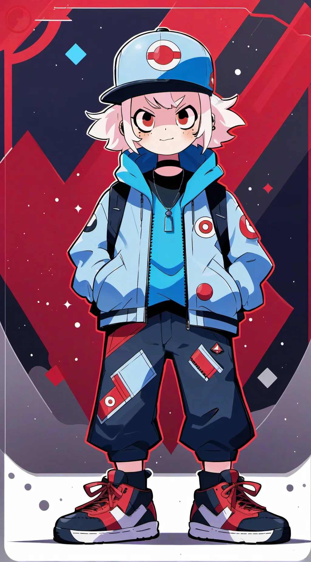 ai character: →°|♥ Lenis ) PE- background