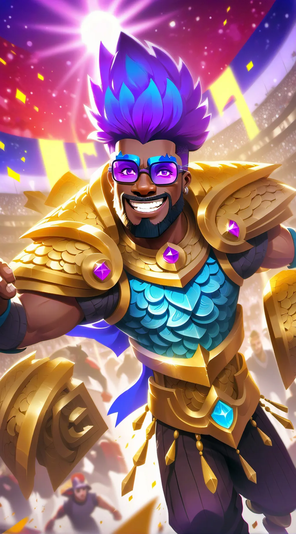 ai character: Xdeamon background