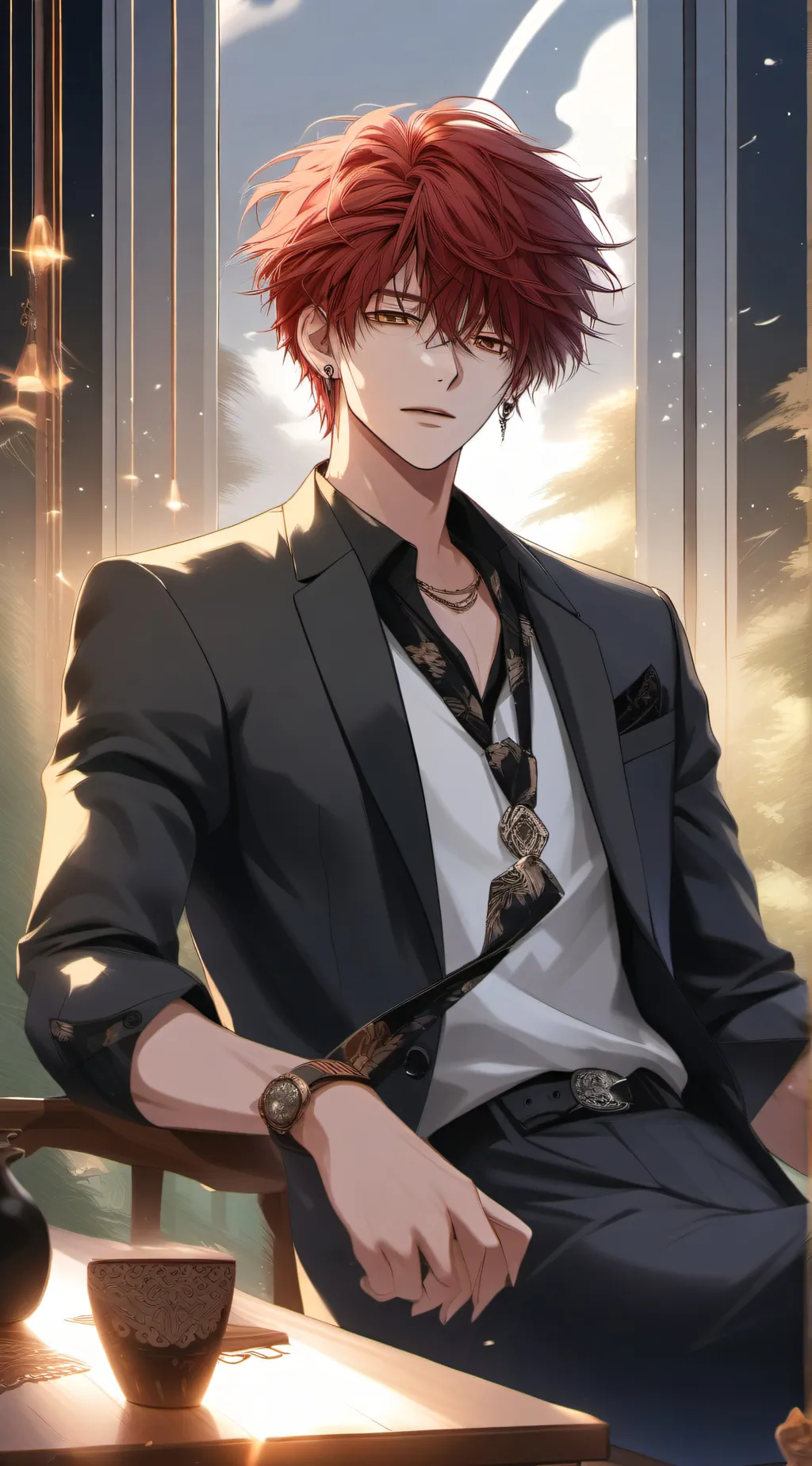 ai character: KAY background