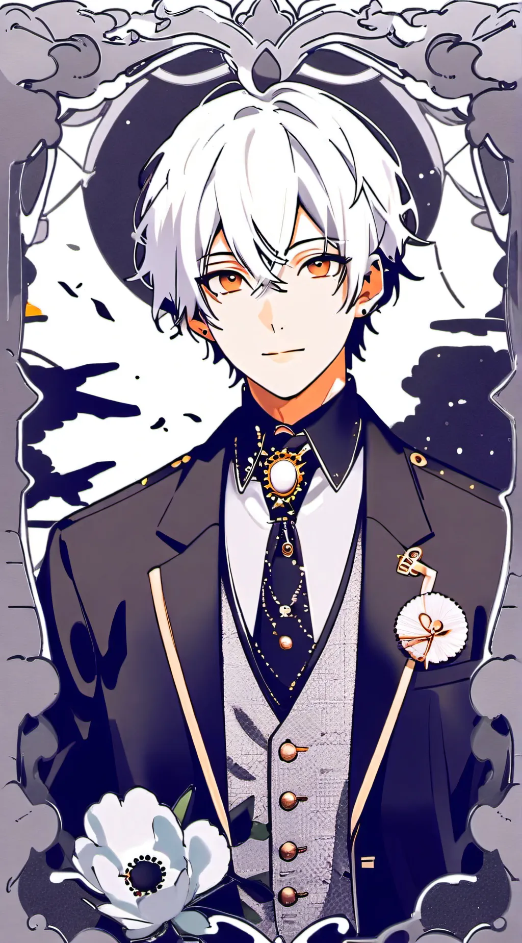 ai character: Leo background