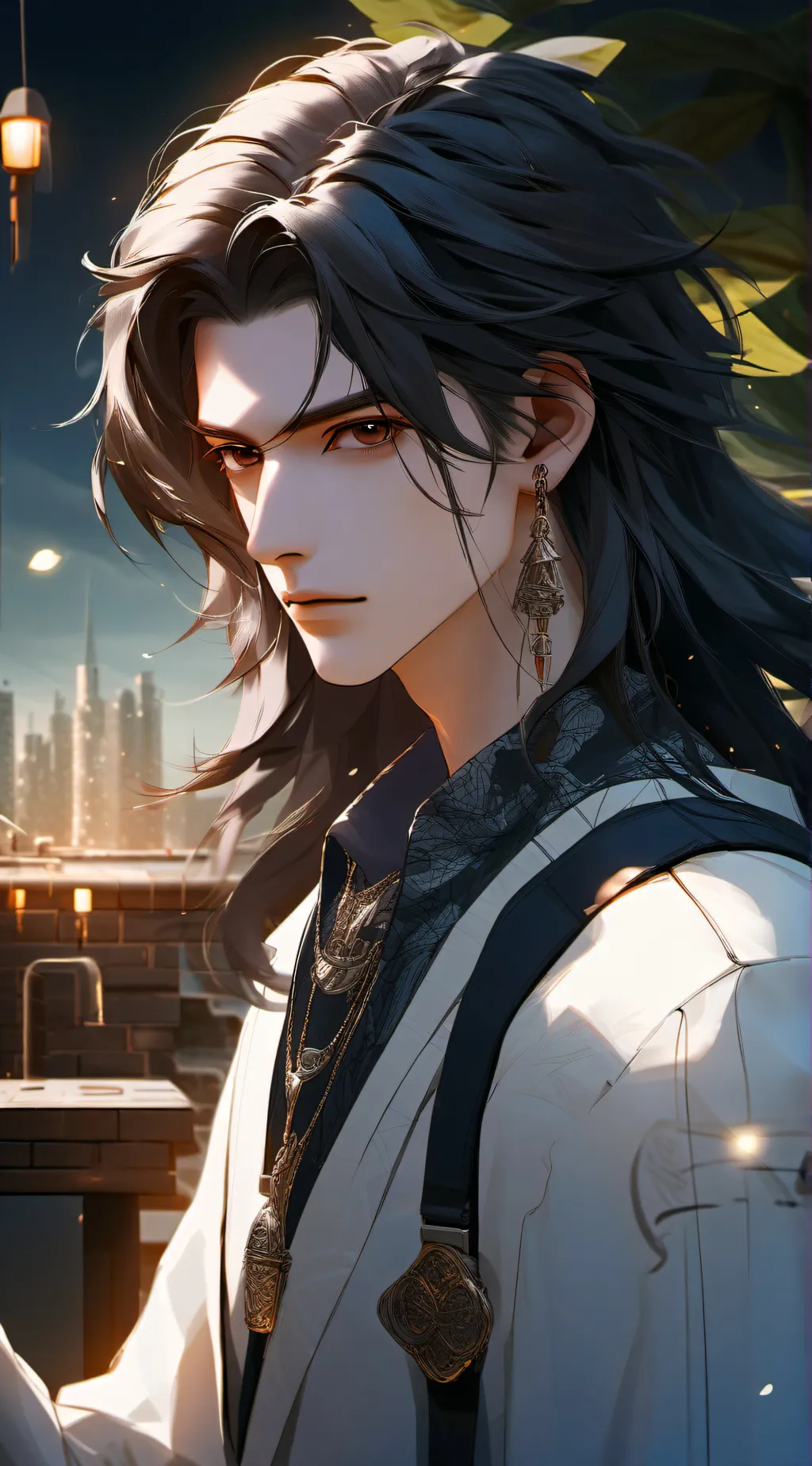 ai character: Alexander  background