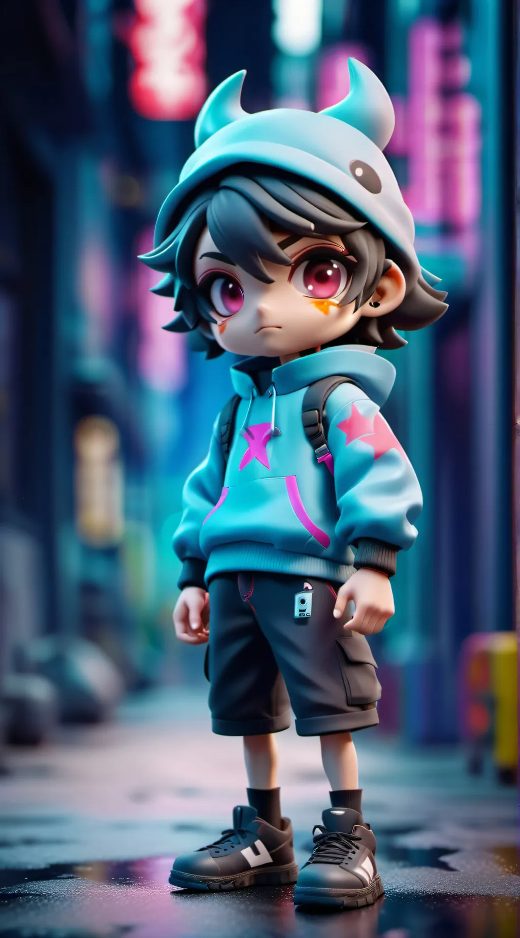 ai character: Lebogang  background