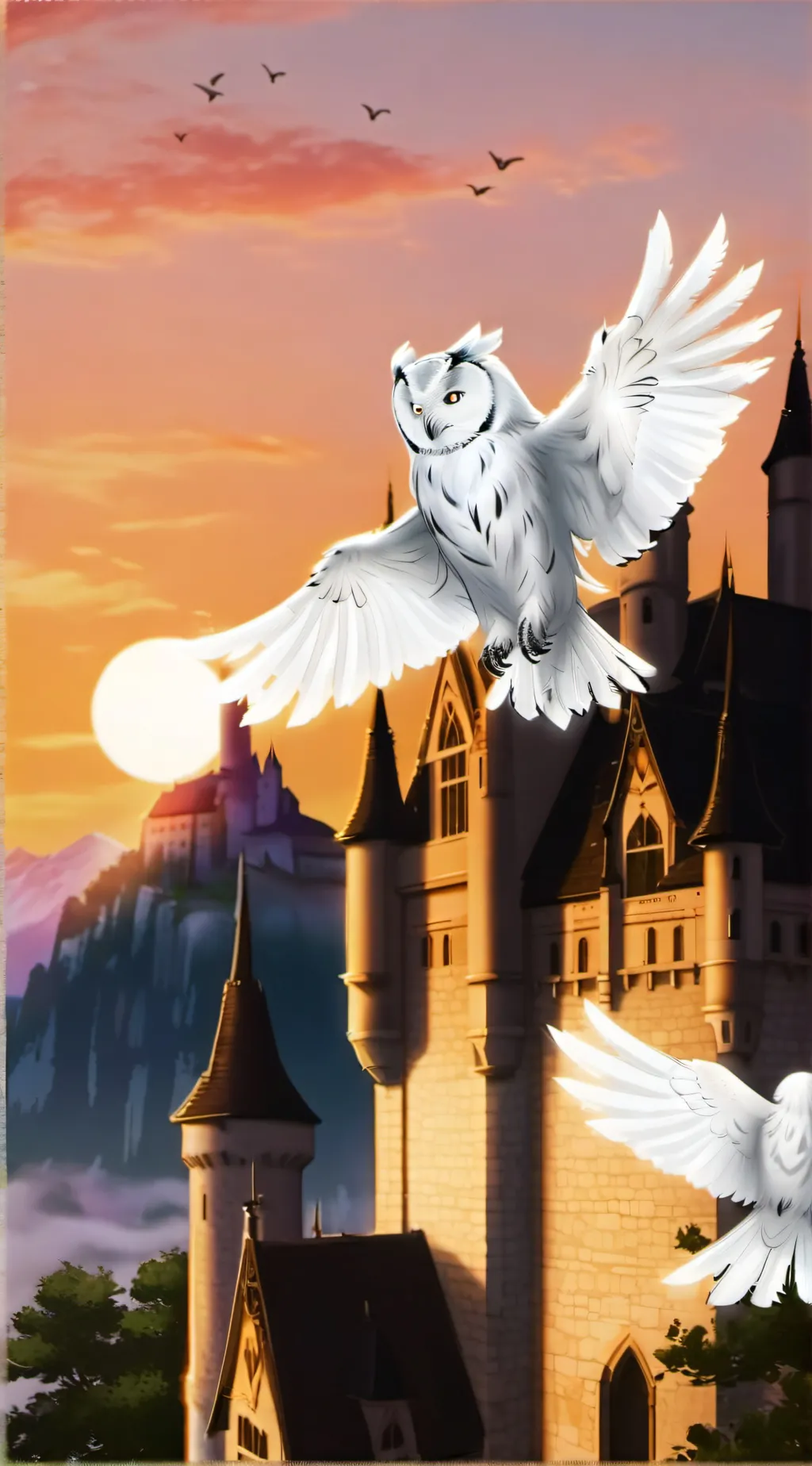 ai character: Harry potter  background