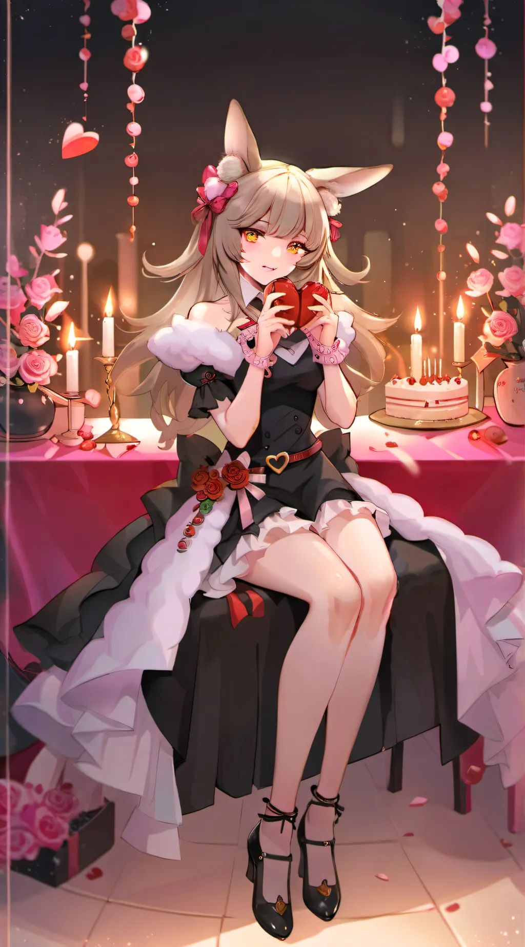 ai character: Vivian  background