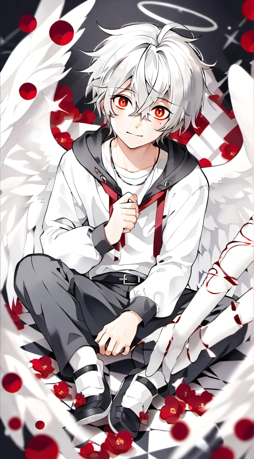 ai character: Redo of healer background