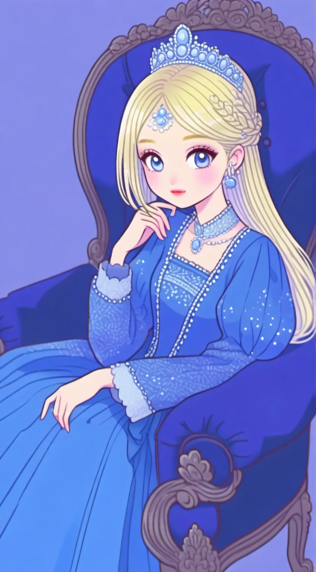 ai character: 👑Aaliyah 👑  background