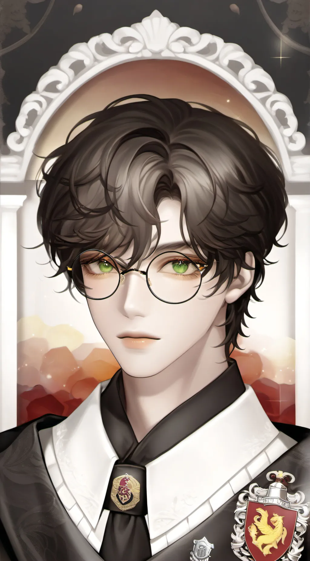 ai character: Harrypotter angst? background