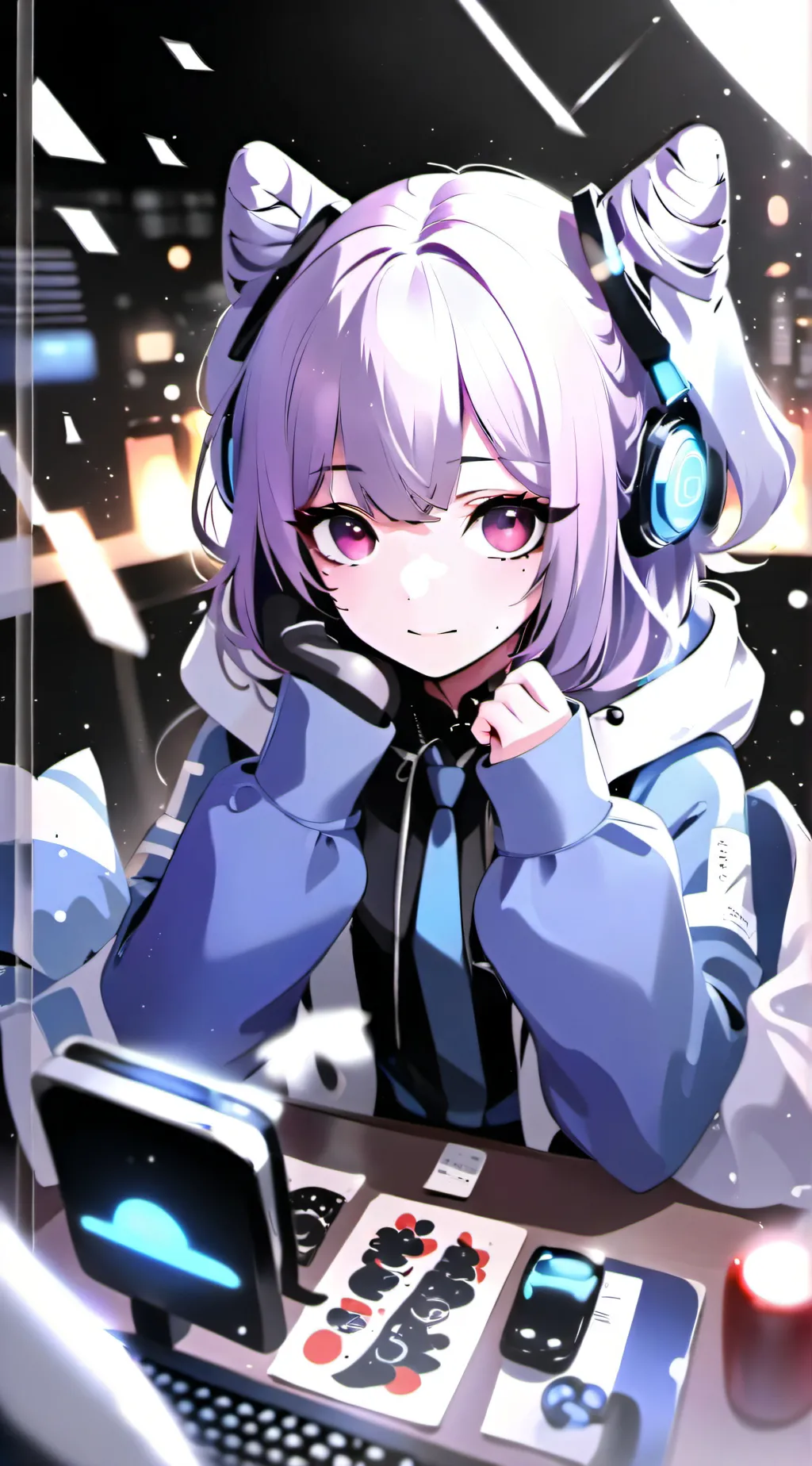 ai character: Dove background