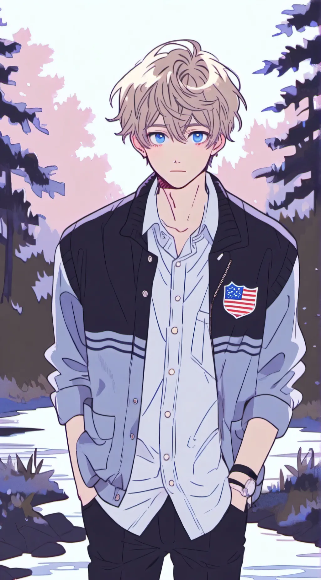 ai character: Evan background