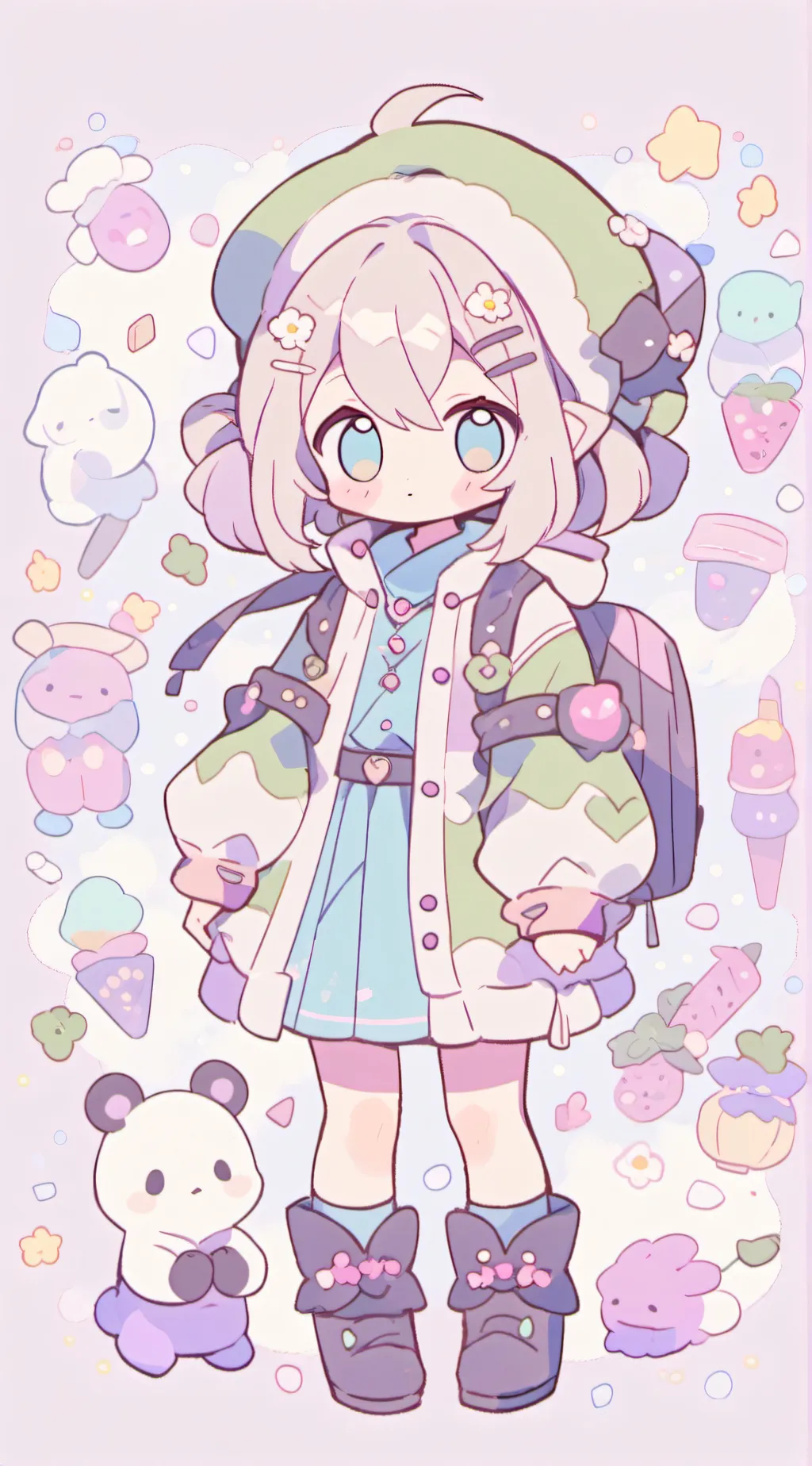 ai character: Aphmau  background