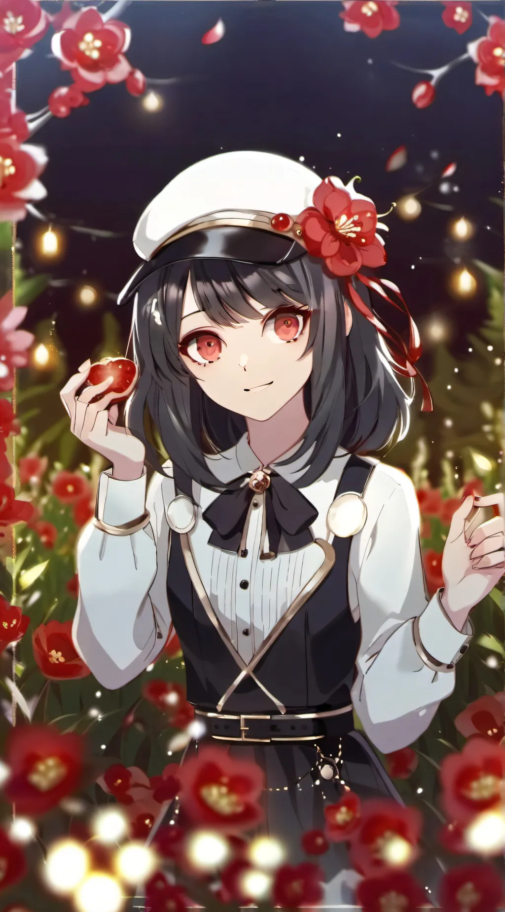 ai character: Cute baby sitter background