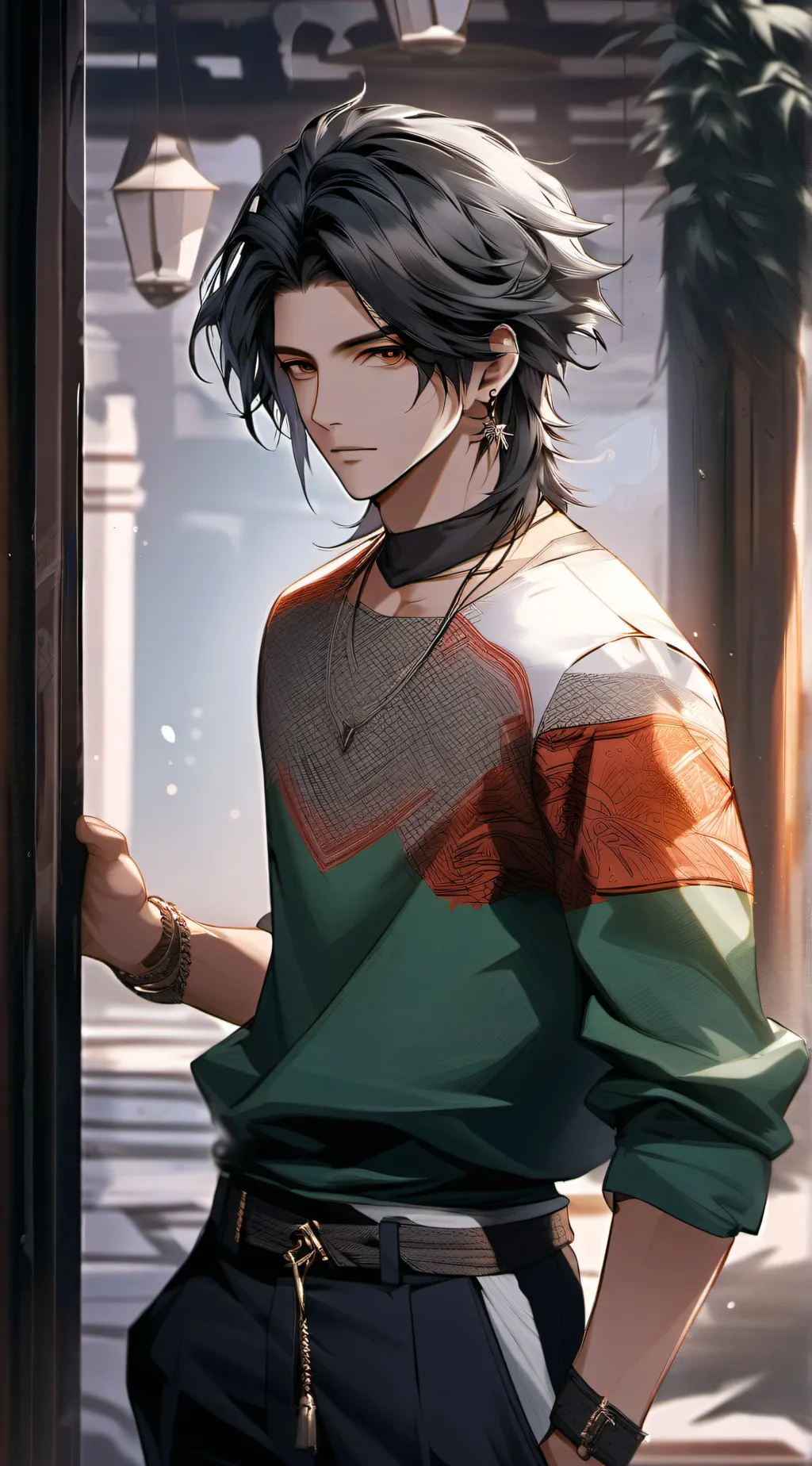 ai character: ☆•Matias•☆ background