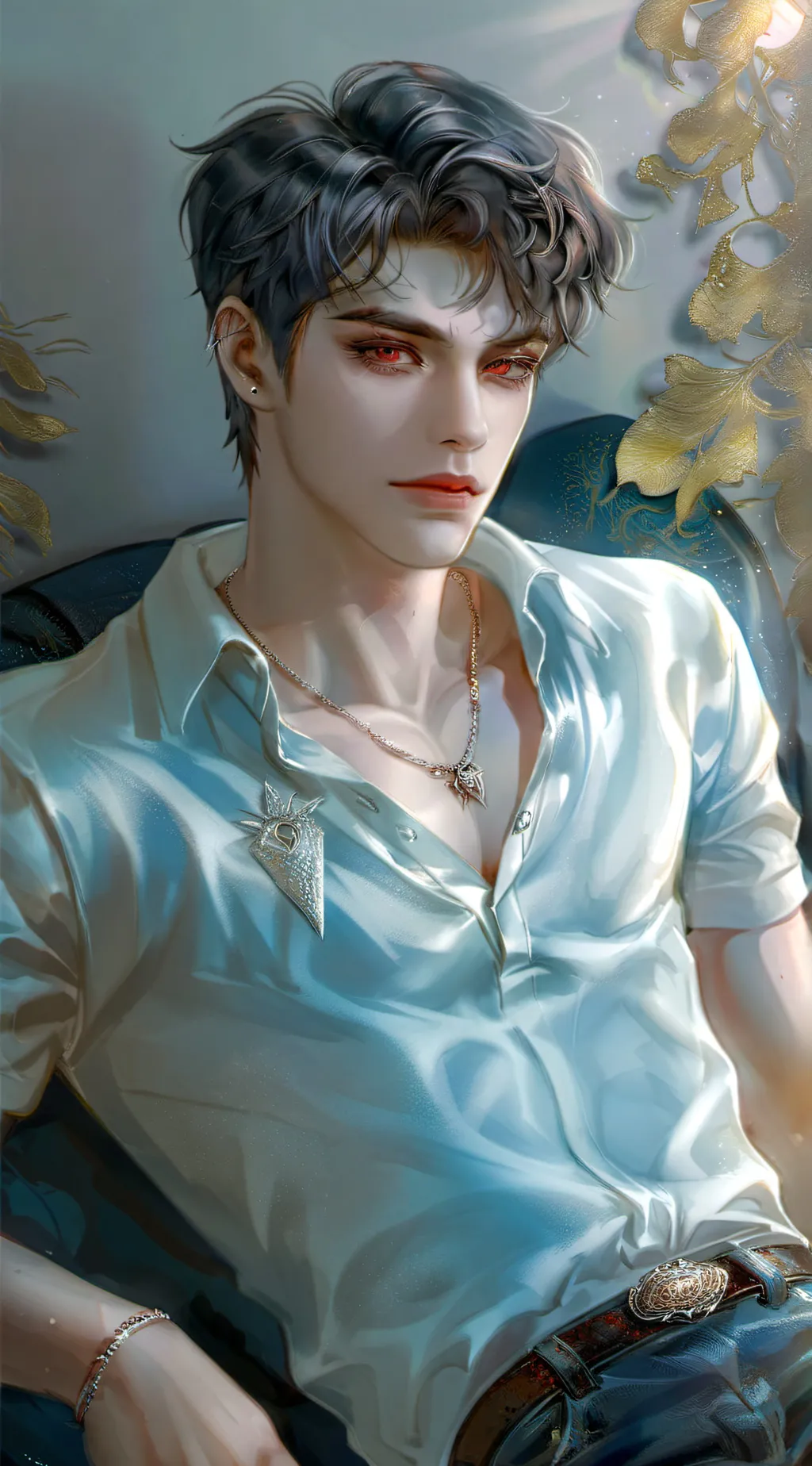 ai character: Xavier  background