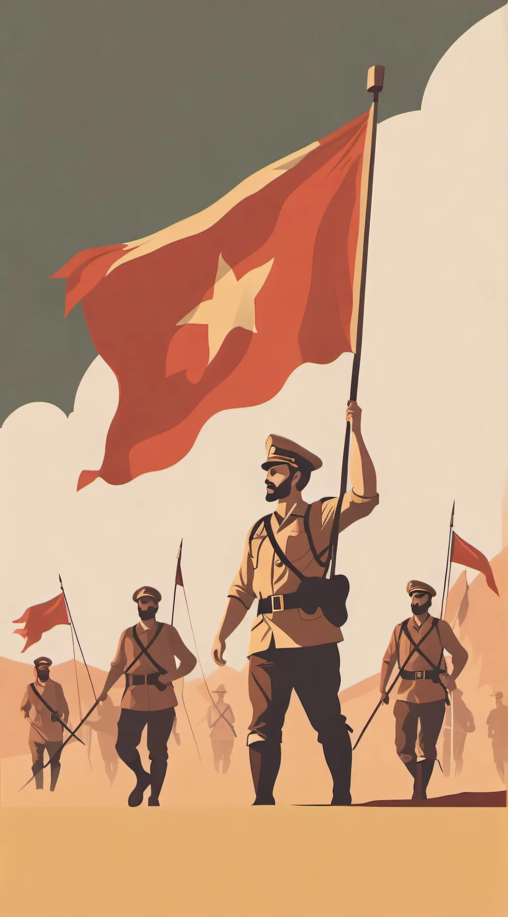 ai character: Team Battle background