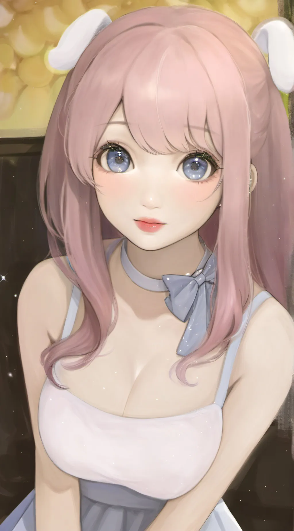 ai character: random girl background