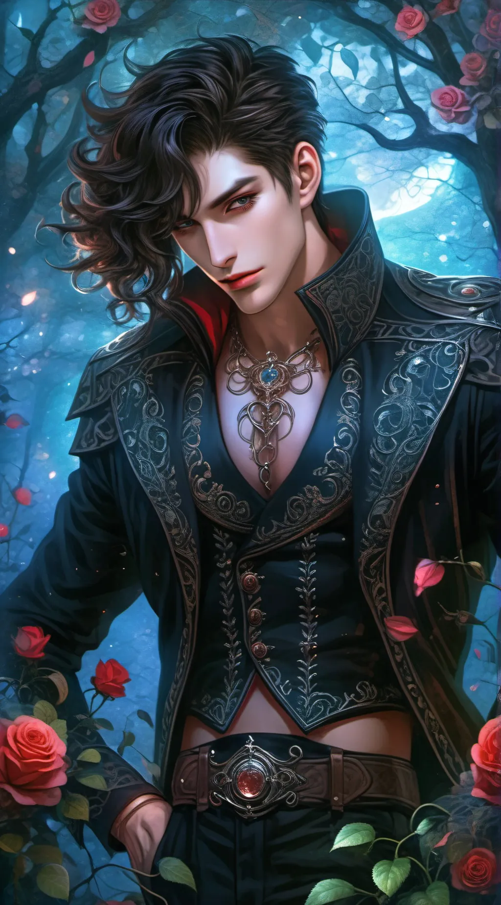 ai character: leo background