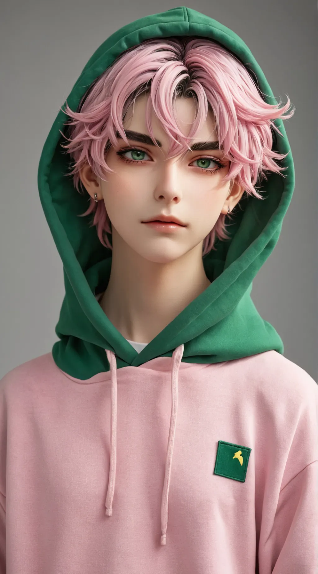 ai character: flutter guy  background