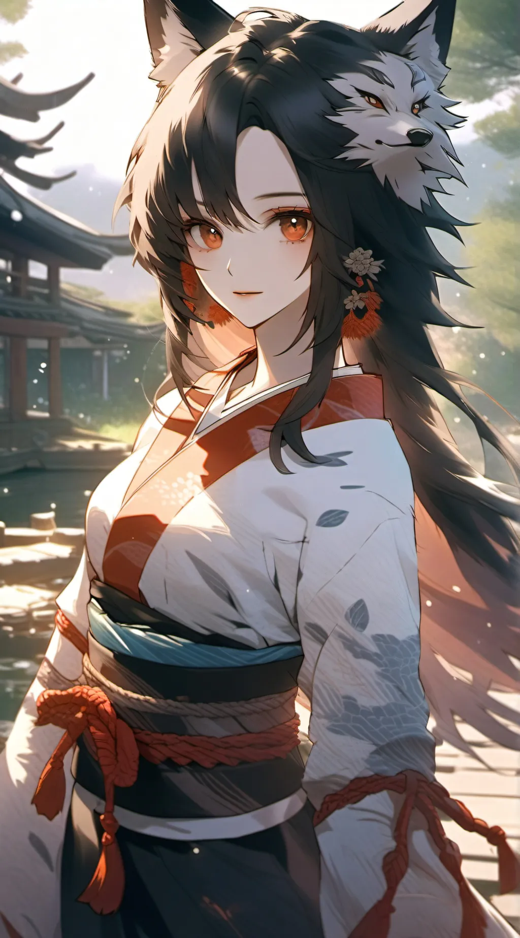 ai character: nora background