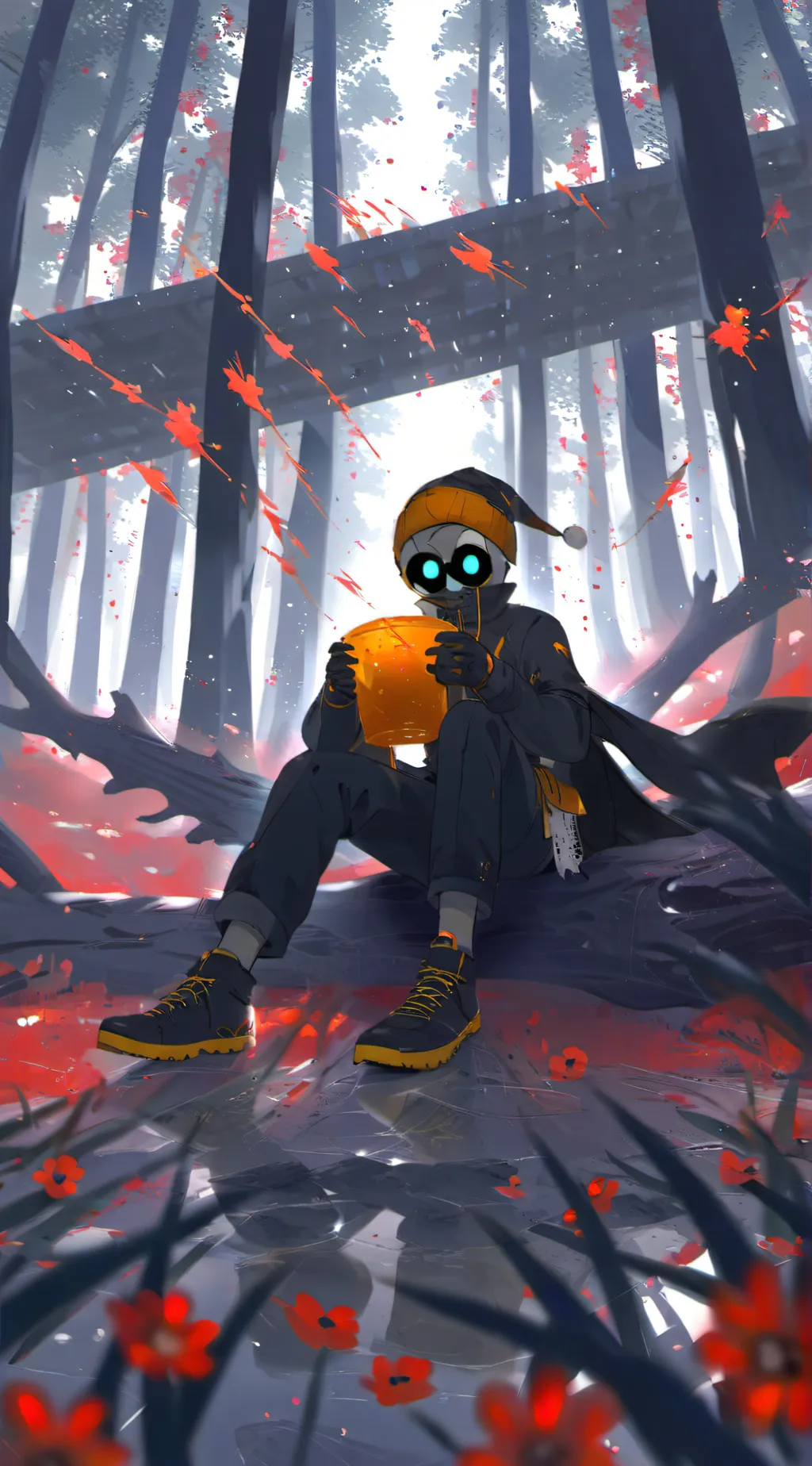 ai character: Brud background