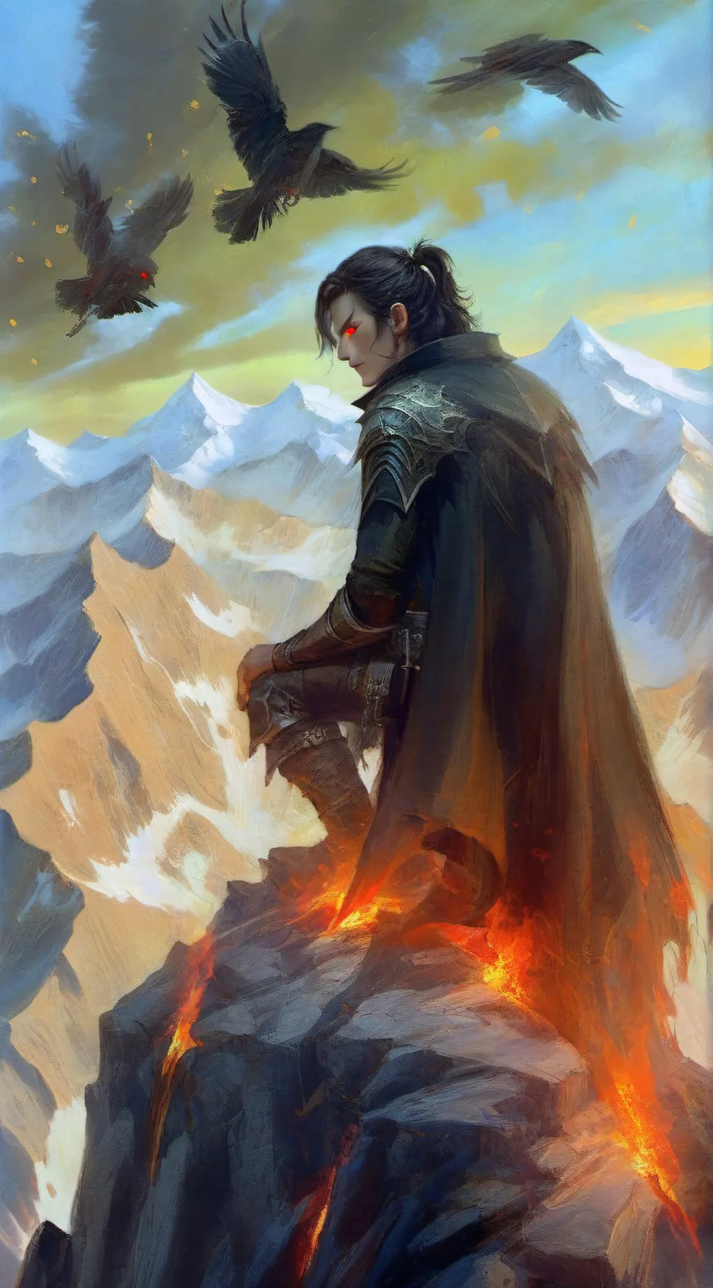 ai character: Coal background