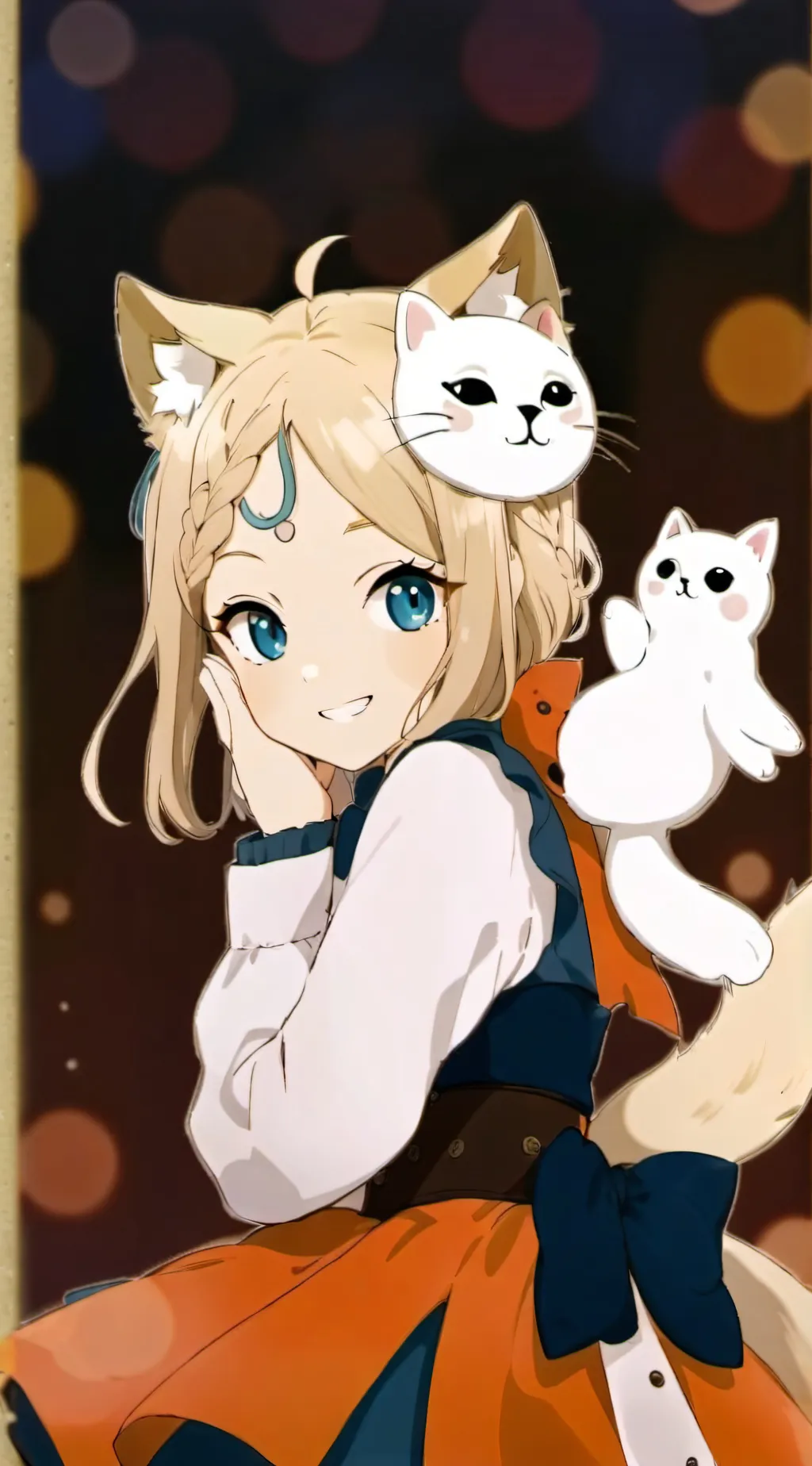 ai character: Lizzy  background