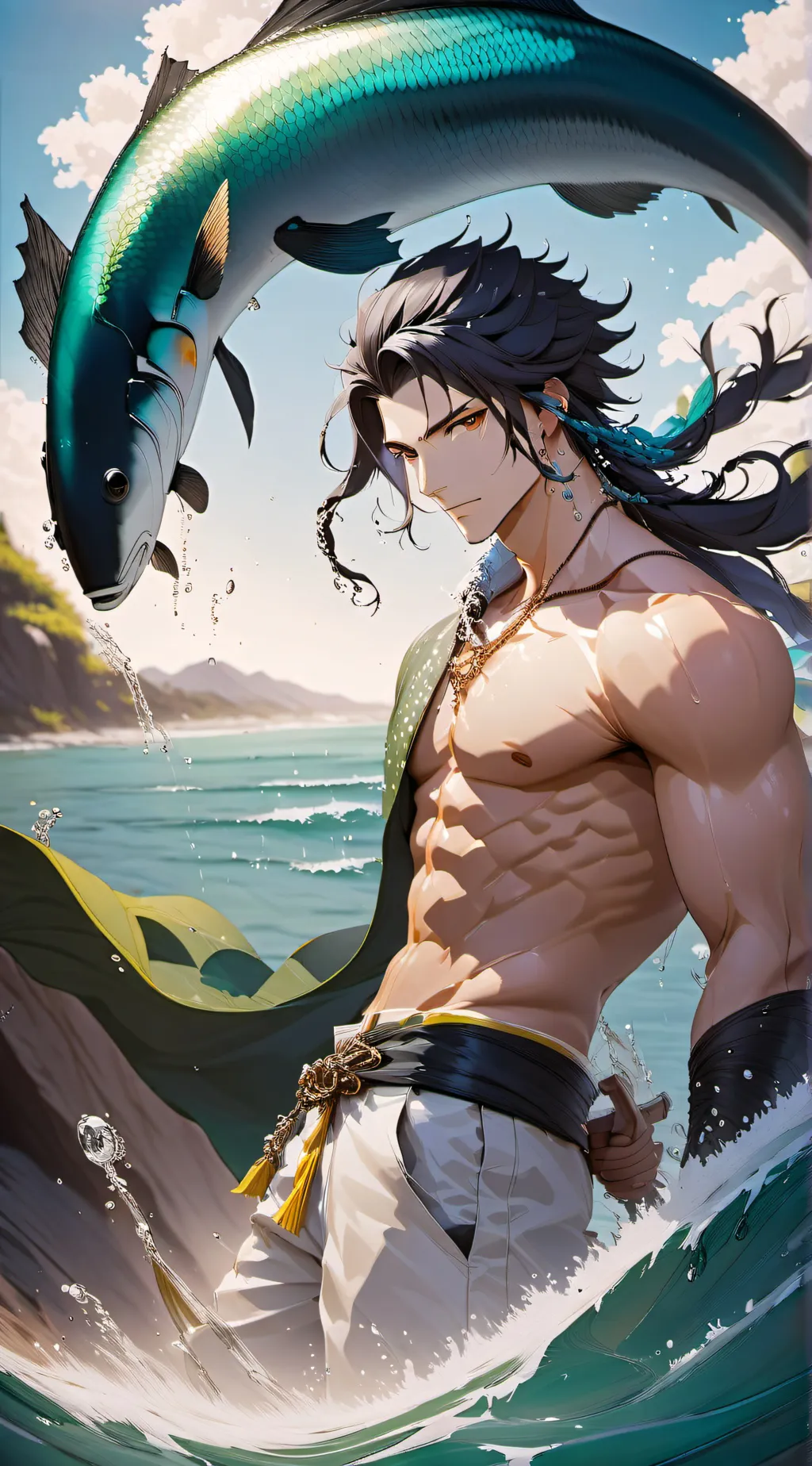 ai character: Axel background