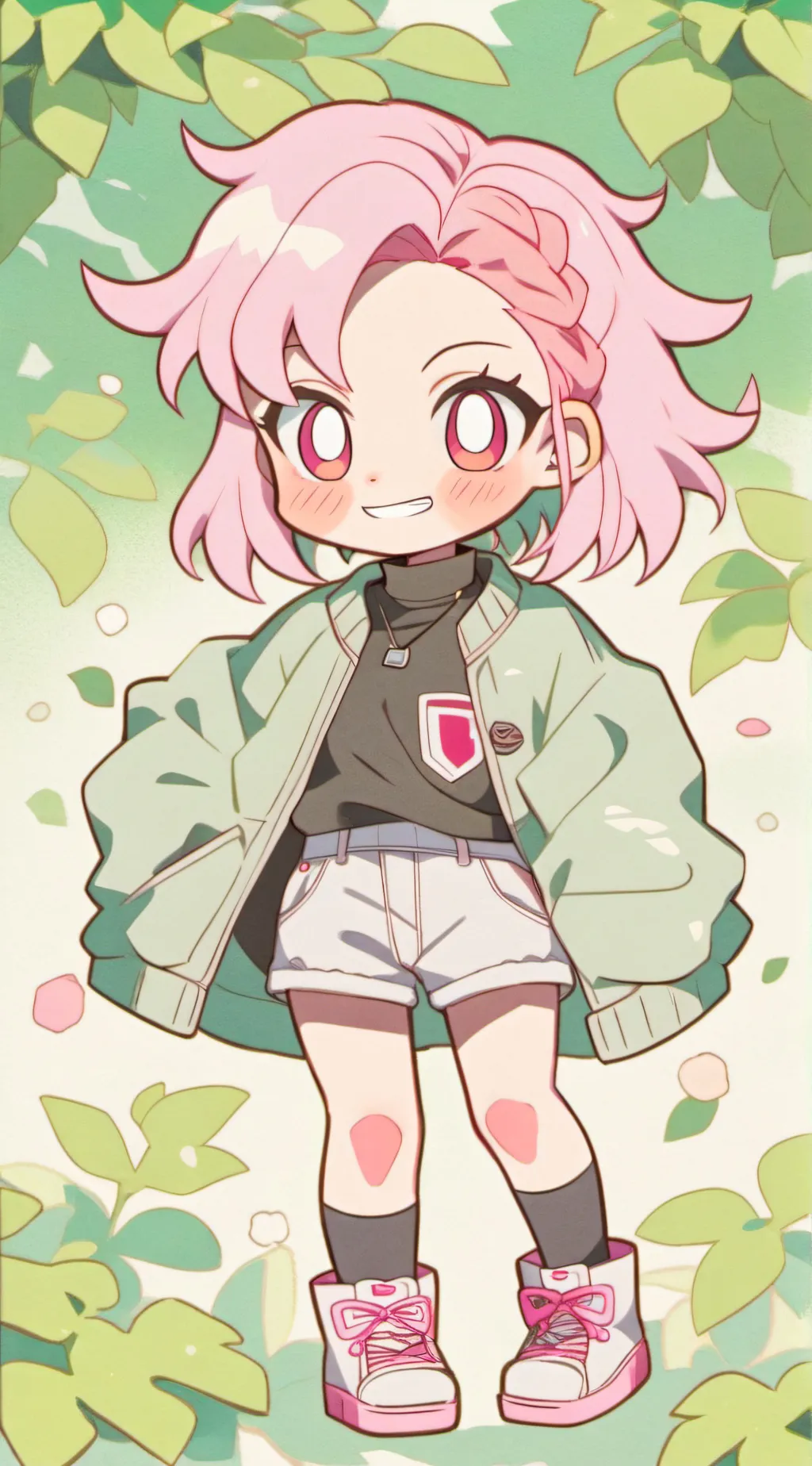 ai character: Akasuki  background