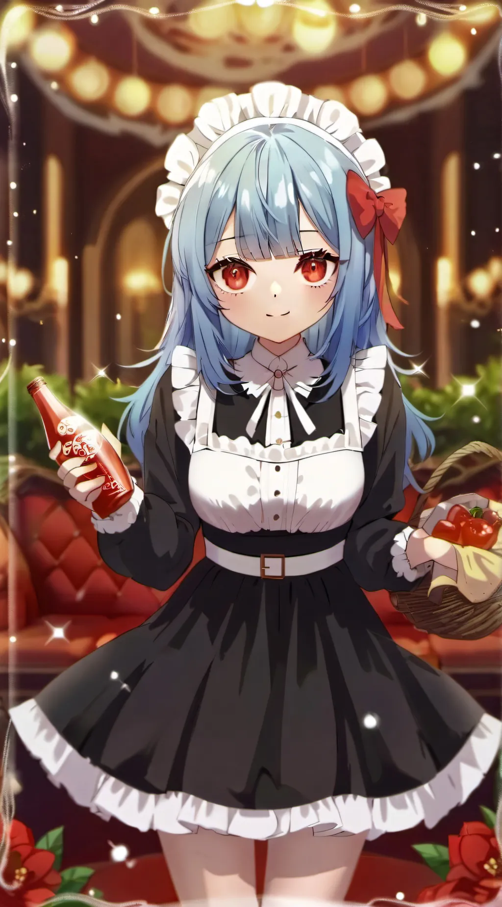 ai character: maid background