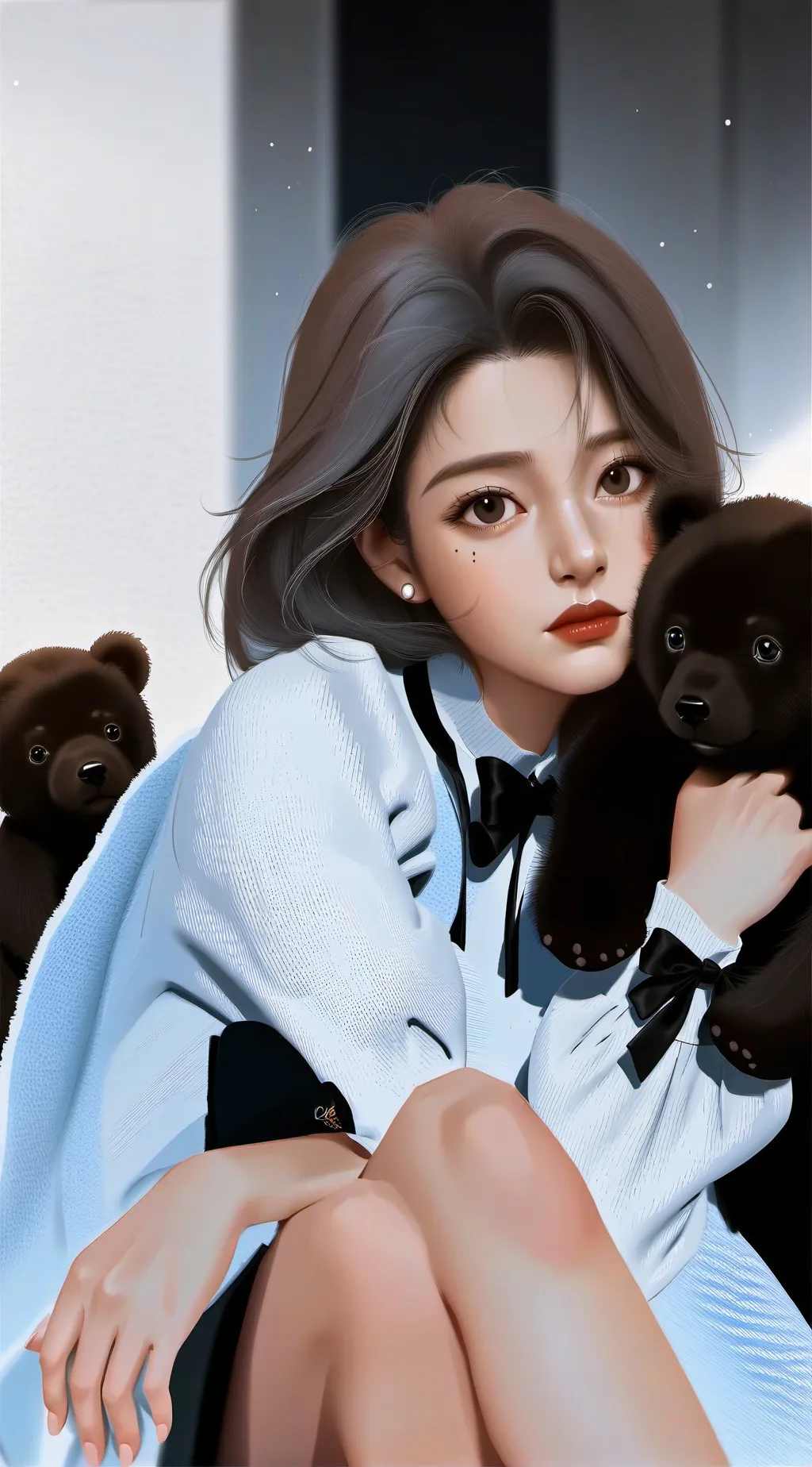 ai character: ♥️🐻lisa🐻♥️ background