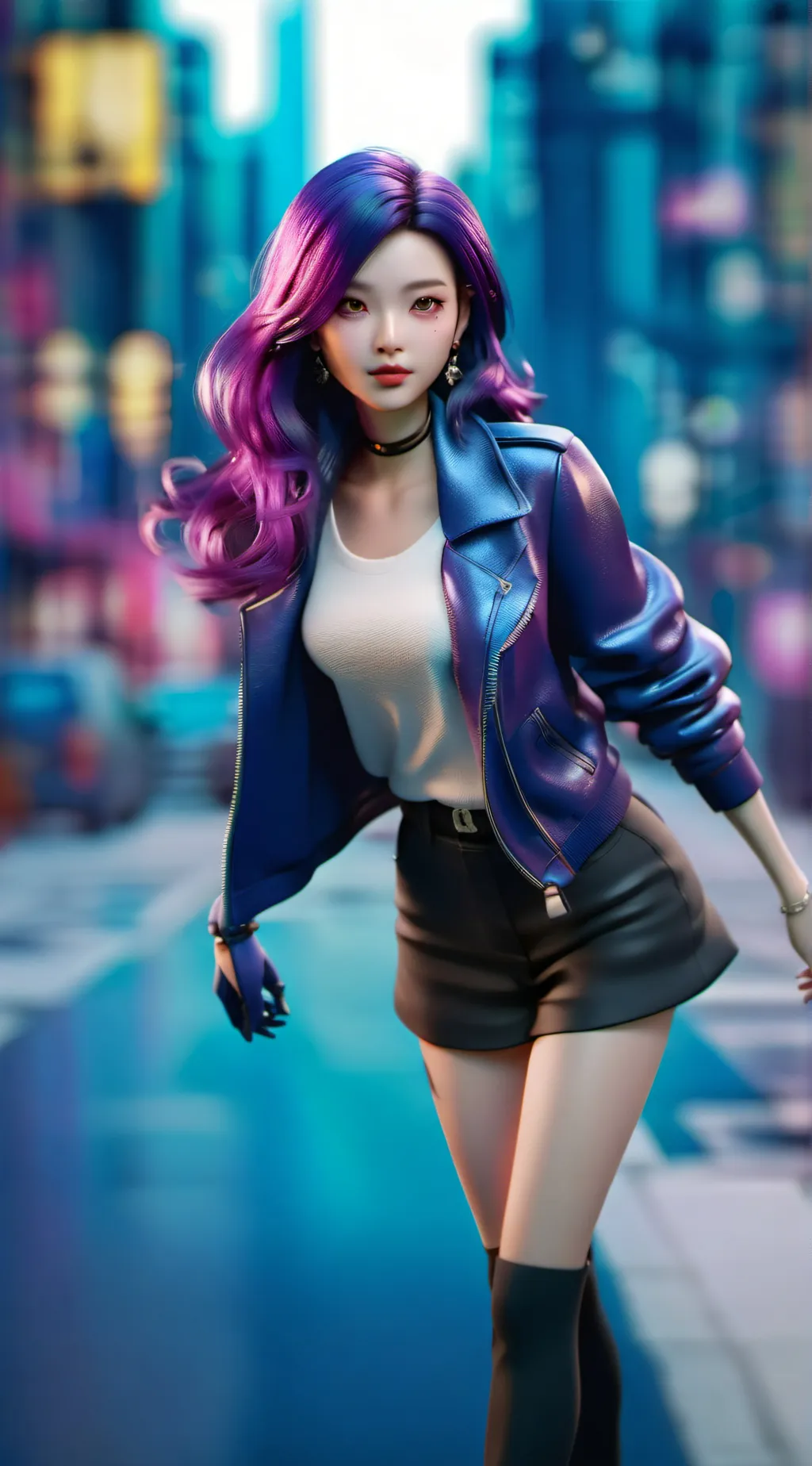 ai character: athena background