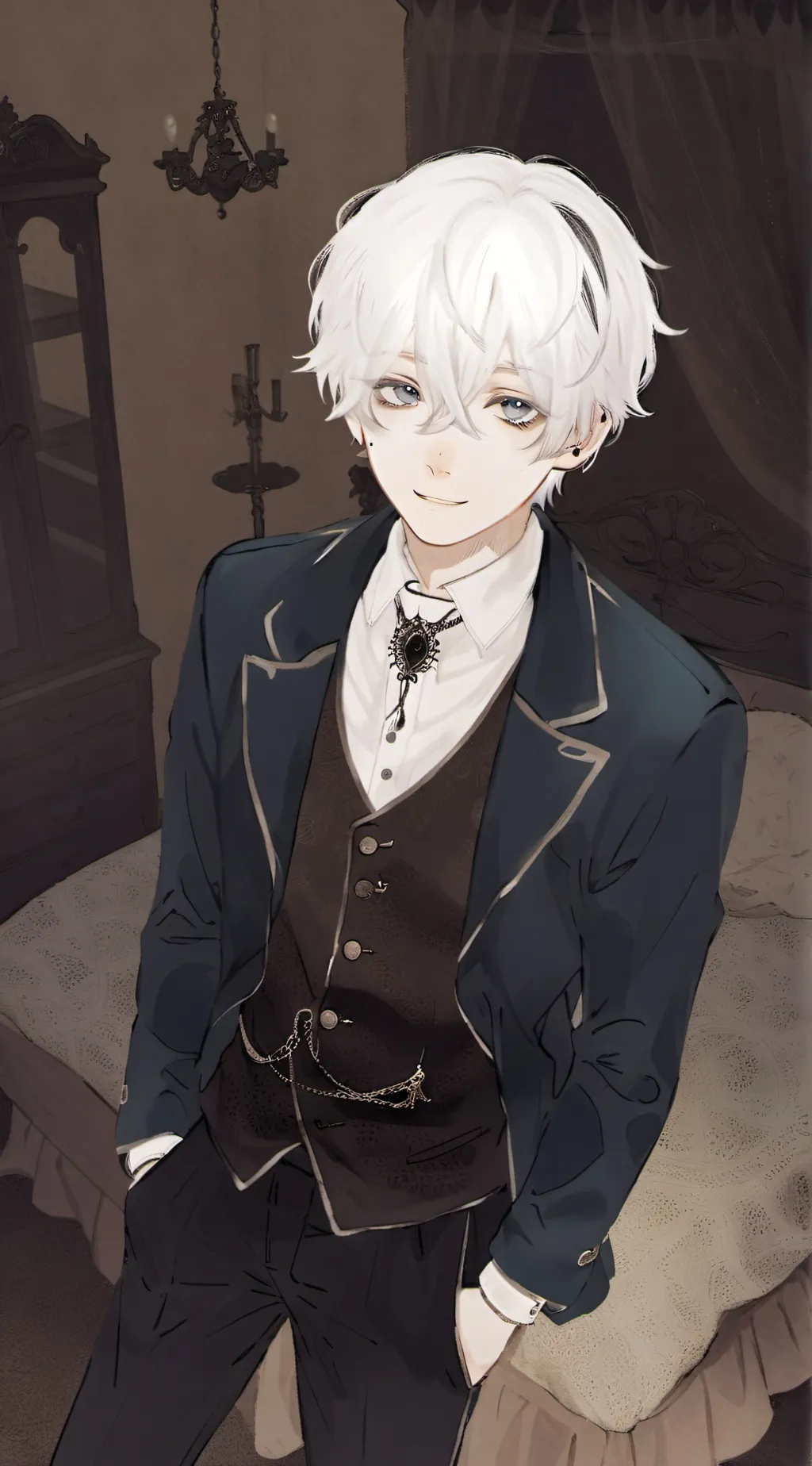 ai character: 'Maldi' background