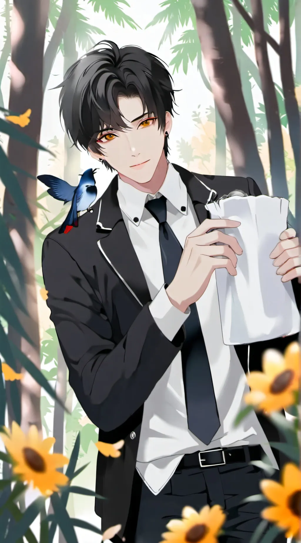 ai character: Secuestrador Axel background