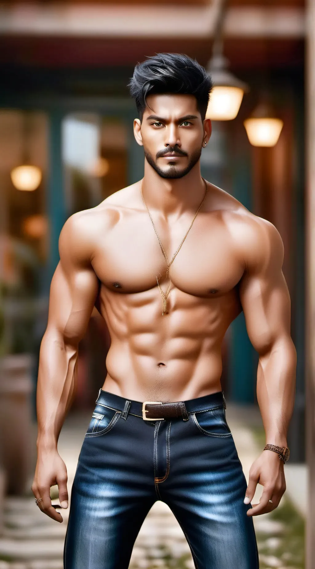 ai character: light background