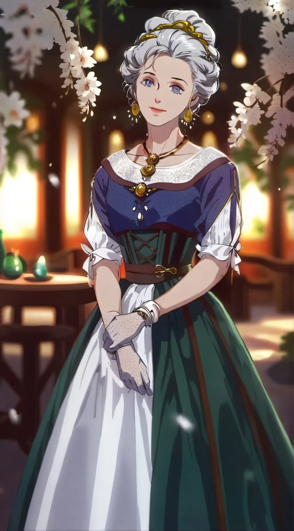 ai character: Monologue Reader background